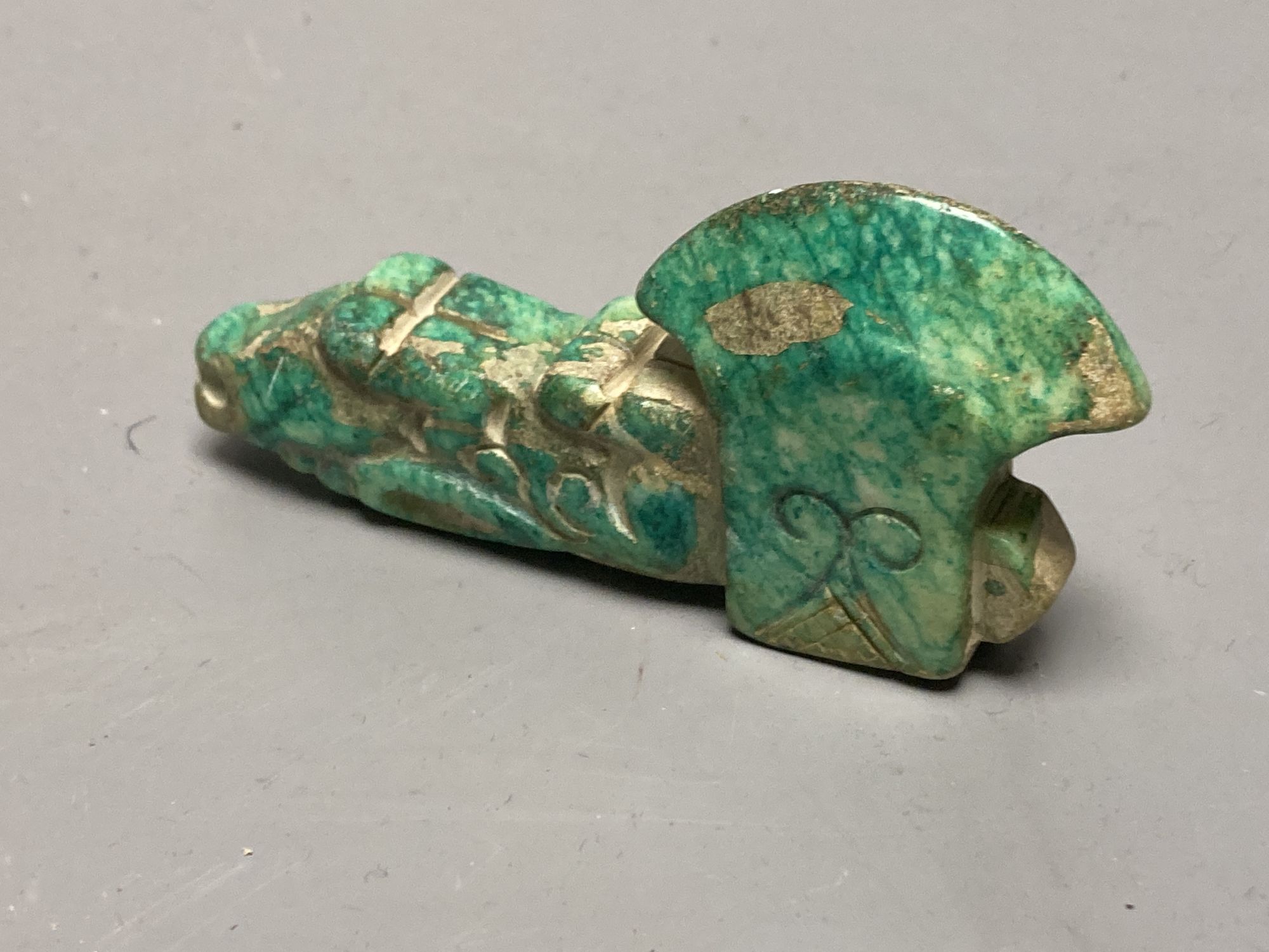 Four Chinese hardstone carvings